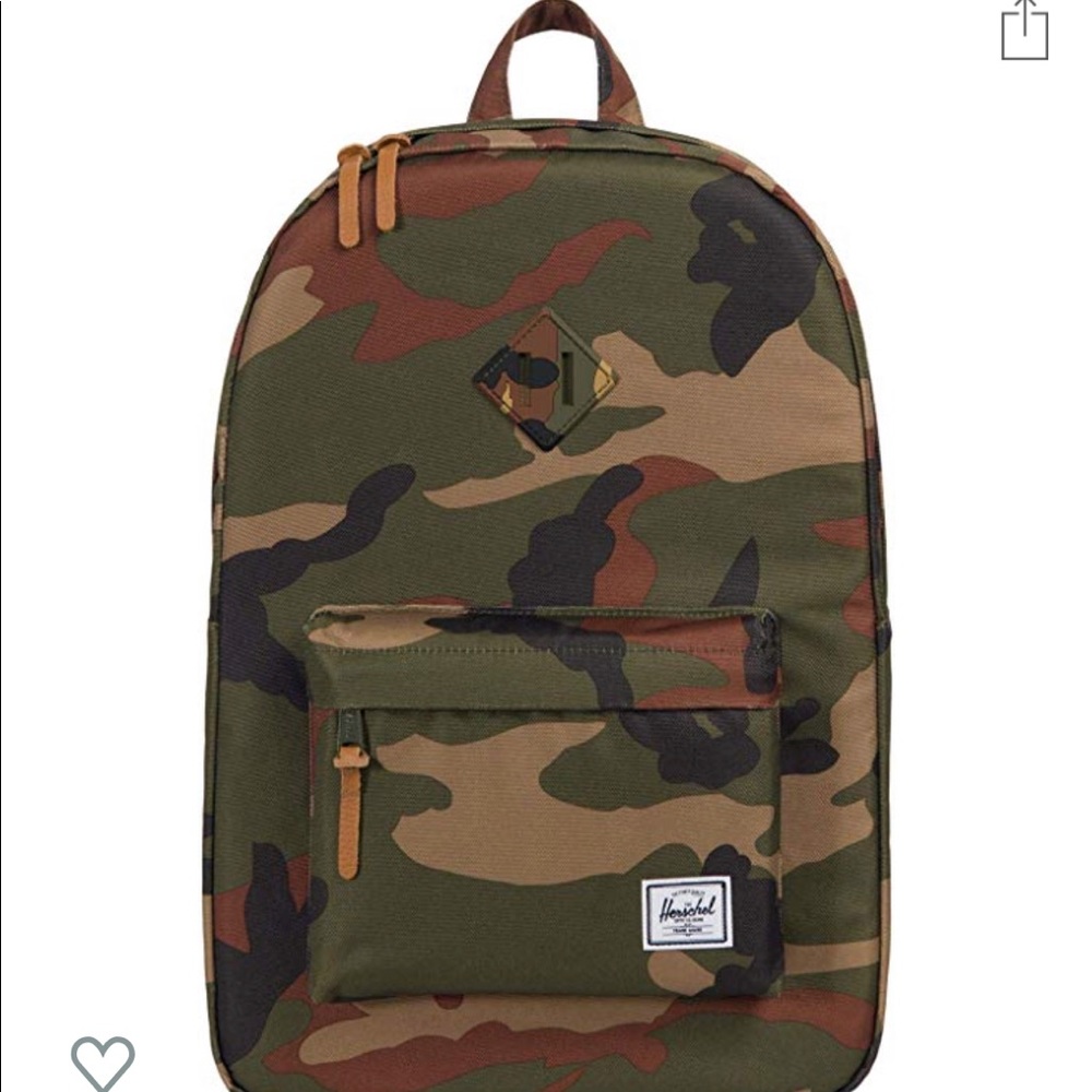 NWT Herschel Woodland Camo Backpack
